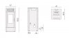 Piecyk na pellet Cristal Airtech 9 kW - Cadel